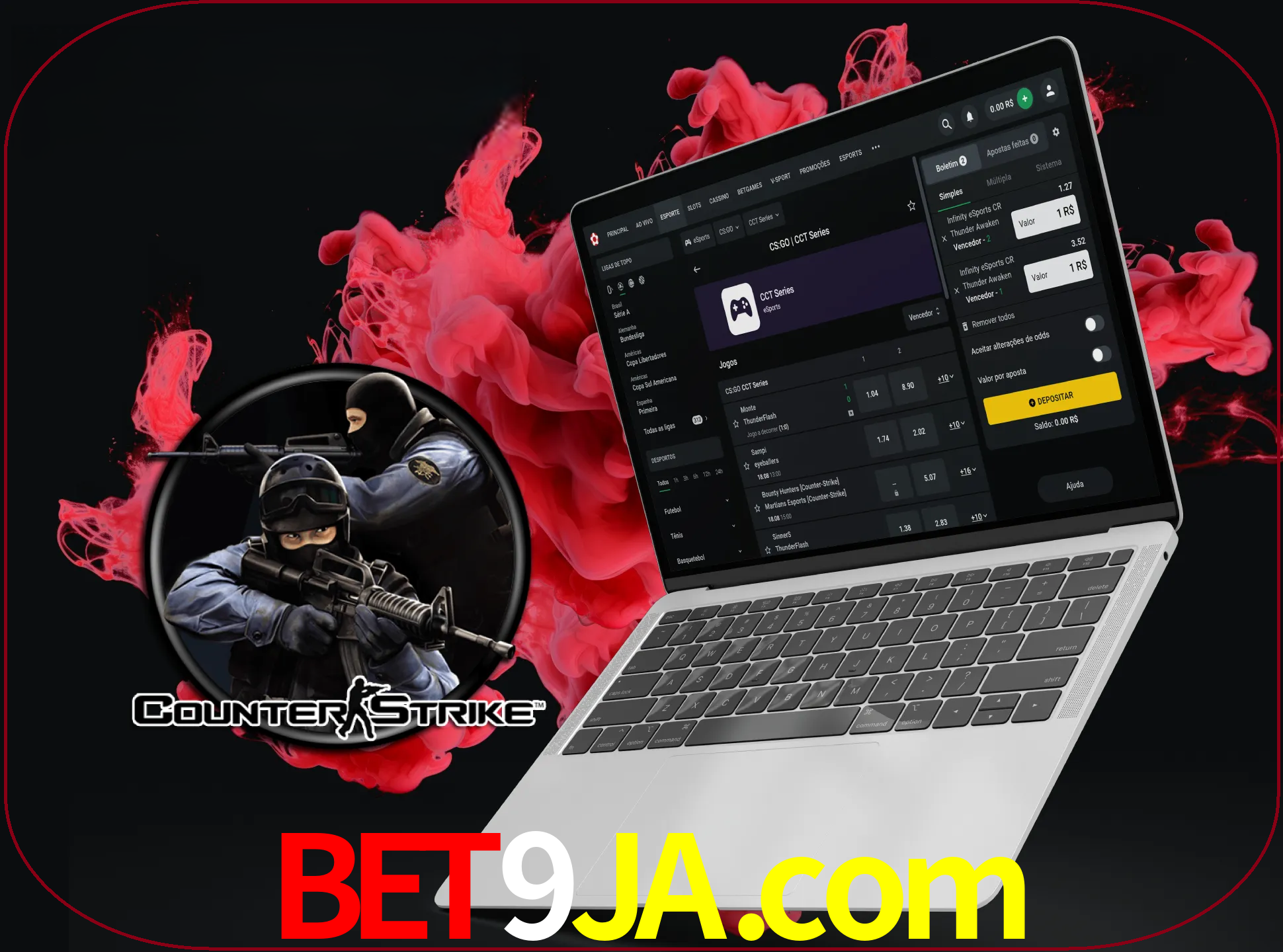 Um grande número de jogos irá agradar aos fãs deste jogo de tiro no sítio Web e na aplicação da empresa bet9ja.