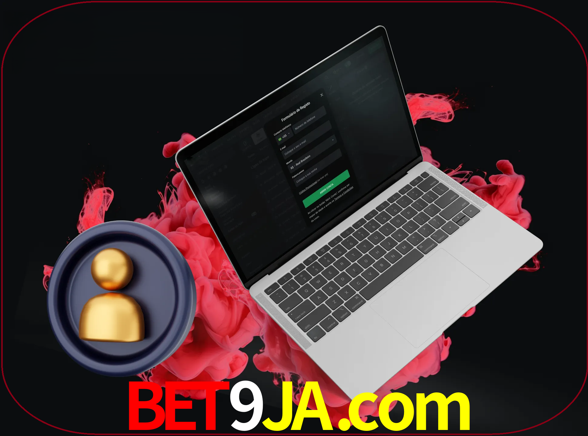 No cabeçalho do site bet9ja, clique no botão que o levará a um formulário especial onde terá de introduzir as suas informações actuais.